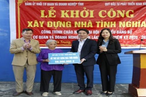 Ninh Bình: Khởi công xây dựng nhà tình nghĩa cho hộ dân nghèo