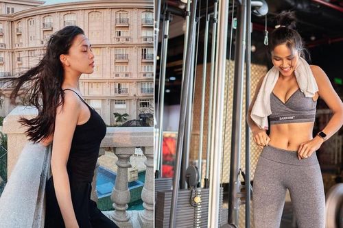 Tiểu Vy khoe clip hậu trường chụp ảnh phì cười, H'hen Niê lộ cơ bụng có múi sexy