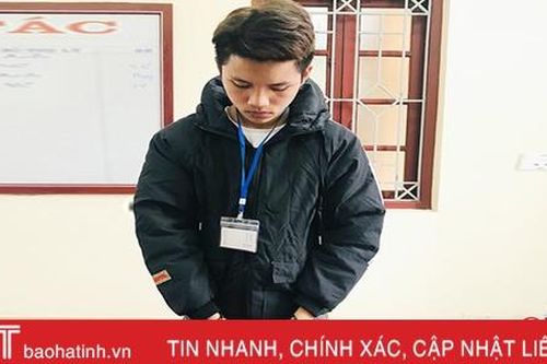Bắt được đối tượng gây ra nhiều vụ trộm gần đây tại Lộc Hà