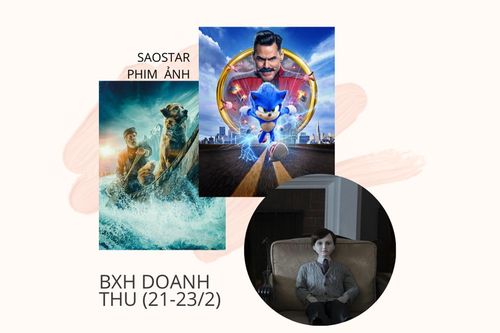 Phòng vé Bắc Mỹ 21-23/2: Sonic the Hedgehog dẫn đầu, The Call of the Wild bám sát phía sau!
