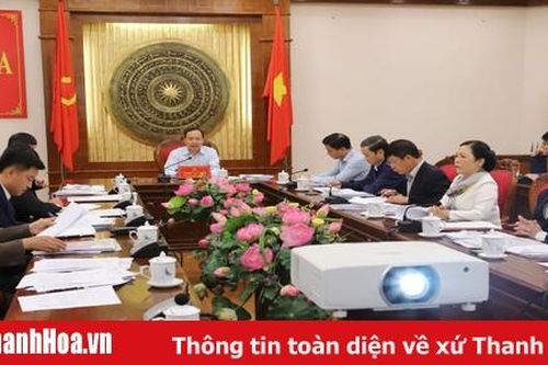 Thường trực Tỉnh ủy thống nhất chủ trương đầu tư dự án chăn nuôi và trồng cây ăn quả ứng dụng công nghệ cao