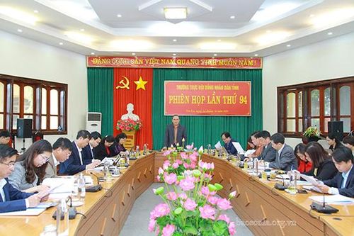 Phiên họp lần thứ 94, Thường trực HĐND tỉnh khóa XIV