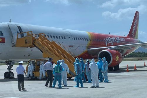 Đà Nẵng bố trí máy bay đưa đoàn khách Hàn Quốc về nước