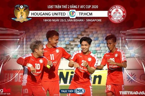 Soi kèo nhà cái Hougang United vs TPHCM. Fox Sport trực tiếp vòng bảng AFC Cup