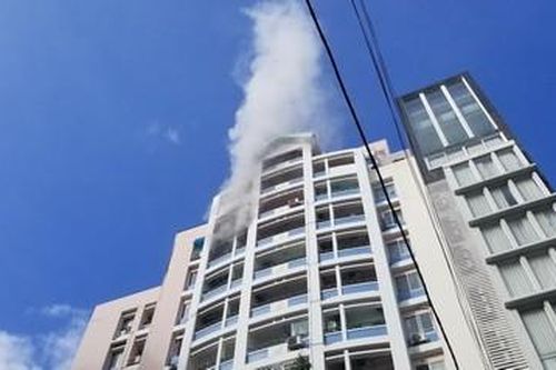 Cháy chung cư 16 tầng giữa trung tâm TP Nha Trang
