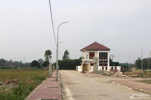 Đất nền khu vực ngoại thành và vùng nông thôn Nghệ An tăng cao