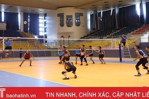 Hà Tĩnh đăng cai một bảng đấu tại vòng 1 Giải Bóng chuyền Vô địch quốc gia