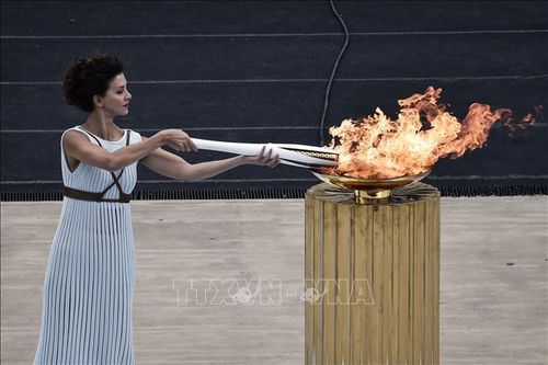 Hy Lạp chuẩn bị kế hoạch thay thế cho lễ đốt đuốc Olympic