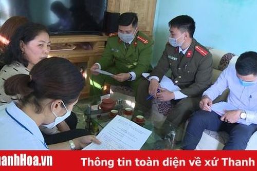 Công an huyện Quảng Xương: Quản lý tốt những người từ vùng dịch Covid-19 về địa phương