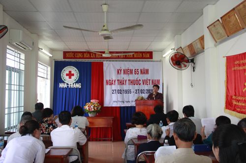 Hội chữ thập đỏ TP Nha Trang kỷ niệm Ngày thầy thuốc Việt Nam
