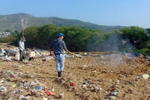 Khẩn trương xử lý ô nhiễm tại khu xử lý rác Đại Hiệp