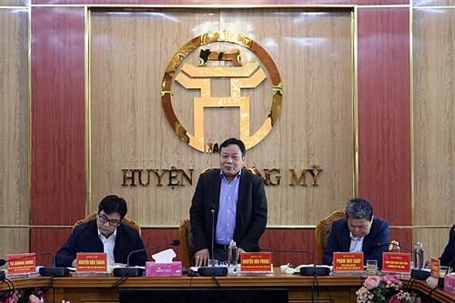 Chương Mỹ cần tập trung bảo đảm tổ chức tốt đại hội Đảng các cấp