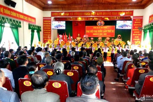 Nghệ An: Đại hội điểm đảng bộ cơ sở đầu tiên - xã Tân Thành, nhiệm kỳ 2020 - 2025