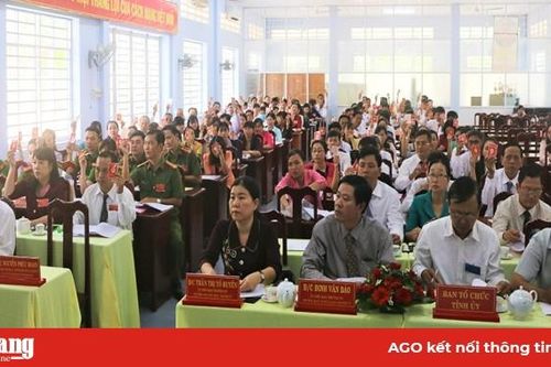 Đại hội điểm Đảng bộ phường Vĩnh Nguơn lần thứ XVI