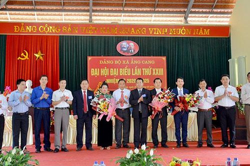 Đại hội điểm Đảng bộ xã Ẳng Cang thành công tốt đẹp