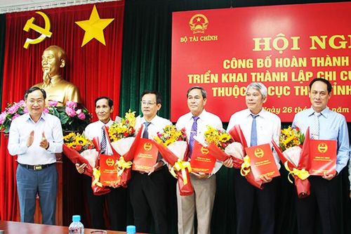 Hoàn thành trước hạn việc thành lập các chi cục thuế khu vực