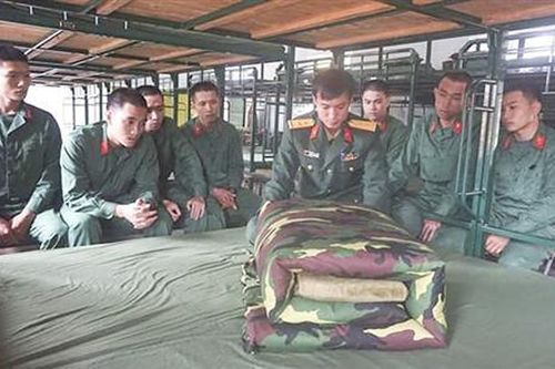 Trải nghiệm những ngày đầu quân ngũ