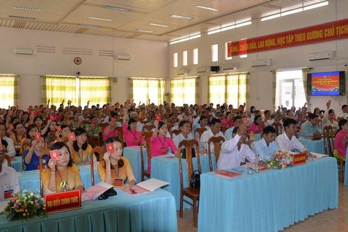 Đại hội điểm Đảng bộ thị trấn An Châu lần thứ XVI (nhiệm kỳ 2020-2025)