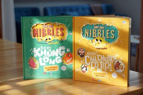 Siêu mọt Nibbles - Bộ sách đục lỗ độc đáo làm mê mẩn hàng triệu em nhỏ