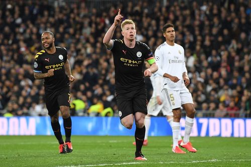 De Bruyne chói sáng, Man City ngược dòng đánh bại Real trên sân khách