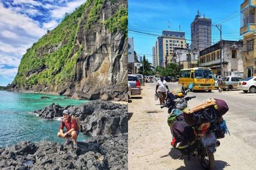 Chàng trai đặt chân đến châu Phi sau 995 ngày vòng quanh thế giới