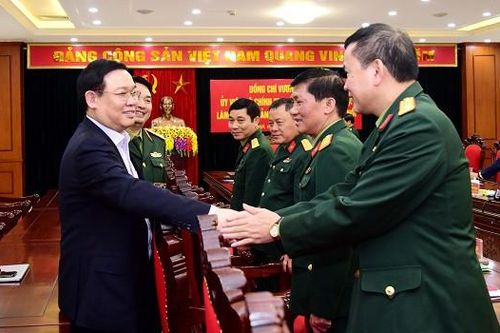 Bí thư Thành ủy Hà Nội Vương Đình Huệ làm Bí thư Đảng ủy Bộ Tư lệnh Thủ đô