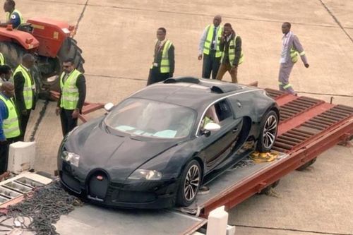 Chiếc Bugatti Veyron có thể bị nghiền nát vì liên quan tới rửa tiền