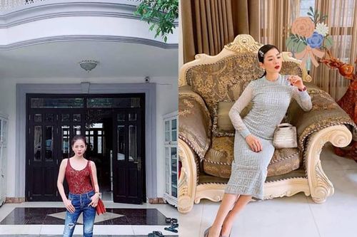 Cận cảnh biệt thự cổ điển sang trọng của Lệ Quyên