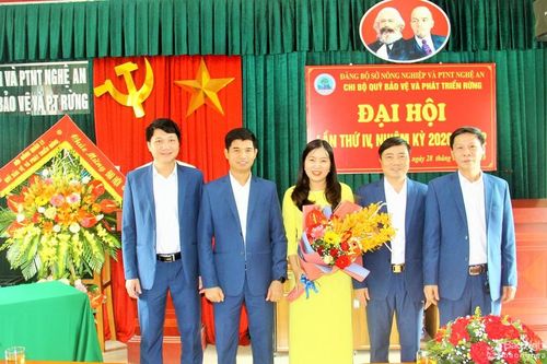 Đại hội Chi bộ Quỹ Bảo vệ và Phát triển rừng lần thứ IV nhiệm kỳ 2020 - 2022