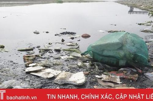 Đau đầu bài toán xử lý nước thải sinh hoạt ở xã vùng biển cửa Hà Tĩnh