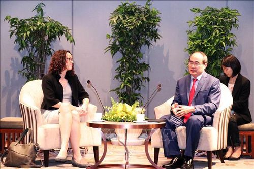 Bí thư Thành ủy Thành phố Hồ Chí Minh tiếp đoàn đại biểu bang Hessen, Cộng hòa Liên bang Đức