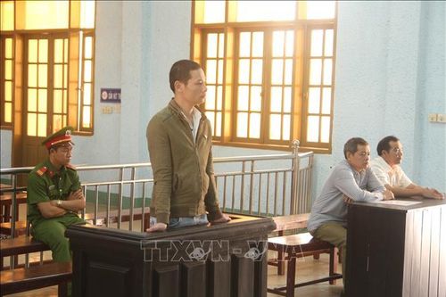 Tài xế chở gỗ lậu đâm cảnh sát giao thông lĩnh án 13 năm 9 tháng tù