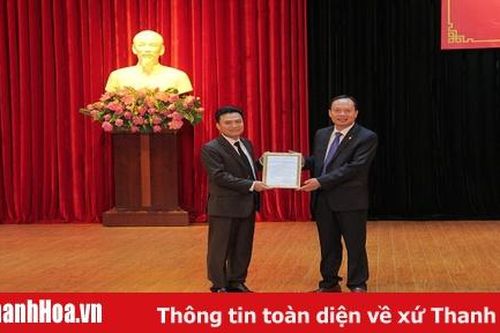 TP Thanh Hóa có tân Phó Bí thư Thành ủy, giới thiệu để bầu Chủ tịch UBND Thành phố