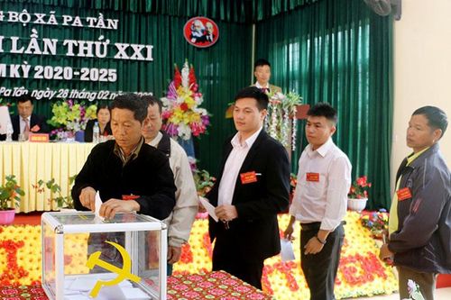 Đại hội Đảng bộ xã Pa Tần lần thứ XXI, nhiệm kỳ 2020 - 2025 thành công tốt đẹp