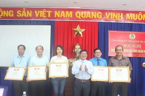 Công đoàn ngành Công Thương thành lập 4 công đoàn cơ sở mới