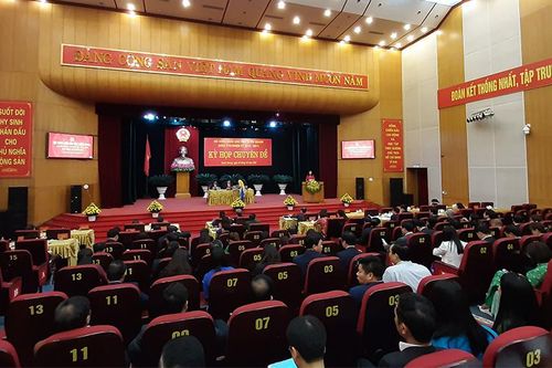 Kỳ họp chuyên đề HĐND tỉnh khóa XVIII