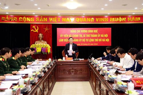 Kiểm tra công tác tổ chức đại hội đảng tại Đảng bộ Bộ Tư lệnh Thủ đô