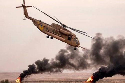 Trực thăng Israel nã tên lửa vào quân đội Syria