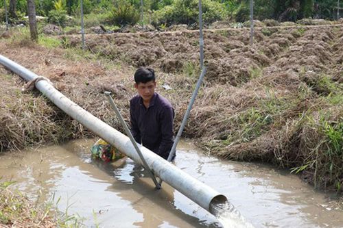 ĐBSCL: Khả năng xuất hiện nguồn nước ngọt giữa cao điểm hạn mặn