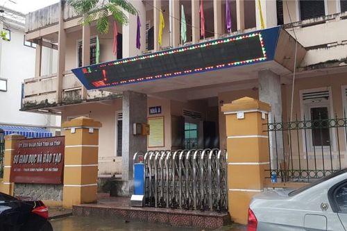 Sở GD&ĐT Hà Tĩnh: Dấu hiệu vi phạm quy định luân chuyển cán bộ