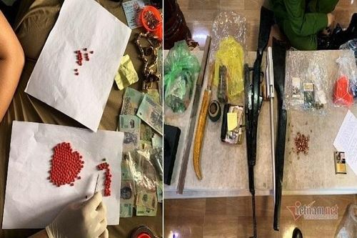 Bắt trùm ma túy ở Quảng Bình, thu giữ súng đạn trong nhà