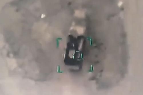 Khoảnh khắc hệ thống phòng không Pantsir-S của Syria tan nát dưới hỏa lực của Thổ Nhĩ Kỳ