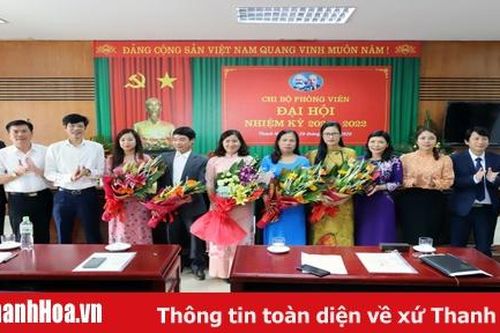 Đại hội điểm Chi bộ Phóng viên, Báo Thanh Hóa