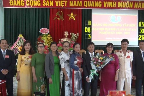 Đại hội đại biểu Đảng bộ phường Tây Sơn lần thứ XIV