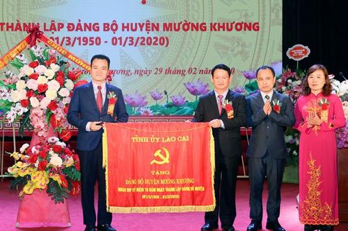 Đảng bộ huyện Mường Khương kỷ niệm 70 năm ngày thành lập