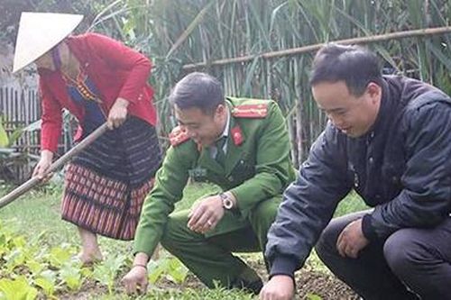 Thượng úy Công an với biệt tài dân vận