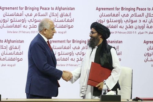 Iran: Mỹ không có quyền kí thỏa thuận hòa bình với Taliban