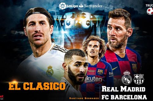 Soi kèo nhà cái Real Madrid vs Barcelona (3h00 ngày 2/3). Vòng 26 La Liga. Trực tiếp BĐTV, SSPORT