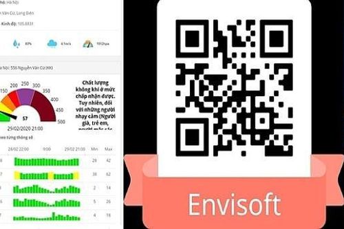 Từ nay người dân có thể cập nhật chất lượng không khí trên điện thoại di dộng từ thông tin của Tổng cục Môi trường