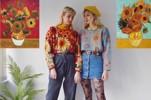 Cặp chị em nổi tiếng nhờ bắt chước nhân vật hoạt hình